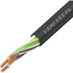 Кабель ВВГНГ А - LS Камкабель 4x16 мм 40 м ГОСТ 1157Б40NF00070А (артикул 22554243) – фото 1