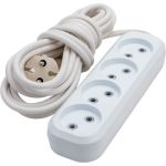 Сетевой удлинитель ПЕРЕСВЕТ+ Р/С-4 шнур ПВС 2*1- 5м 4620003921582 (артикул 27958778) – фото 1