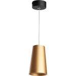 Потолочный светильник FERON ml1858 barrel bell levitation на подвесе, 1,7 м, mr16, 35w, 230v, золото черный , 48423 (артикул 27955346) – фото 1