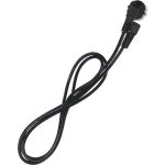 Кабель компьютер-розетка Telecom угловой, 220V, 1.8м, европейский стандарт TP021DA-1.8-BK (артикул 16211272) – фото 1
