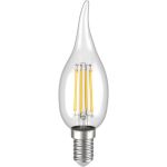 Лампа IEK серия 360 LED, CВ35, свеча на ветру, 5вт, 230В, 4000К, E14 LLF-CB35-5-230-40-E14-CL (артикул 16459888) – фото 1