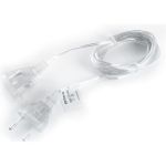 Сетевой шнур для гирлянд FERON 3м, 2х0,5мм2, прозрачный, DM303 41658 (артикул 18653087) – фото 1