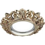 Точечный светильник Gauss Antique золото/черный Gu5.3 CA052 (артикул 15501399) – фото 1