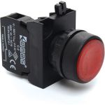 Кнопка с подсветкой-светодиод Emas красная 1НЗ CP260DK (артикул 16900801) – фото 1