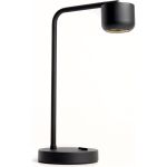 Настольный светильник под лампу FERON DE365 ECHO 12W, 230V, GX53, черный, с антибликовой сеточкой 48404 (артикул 27044900) – фото 1