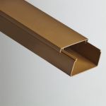 Кабель-канал Рувинил 80x40x2000 мм коричневый РКК-80х40-К (артикул 27240114) – фото 1
