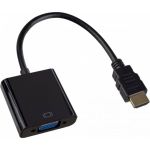Переходник PERFEO HDMI A вилка - VGA/SVGA розетка A7022 30010741 (артикул 16461004) – фото 1