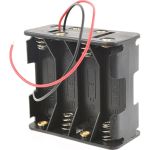 Отсек для элементов питания Robiton Bh8xAA с двумя проводами PK1 16492 (артикул 21094084) – фото 1