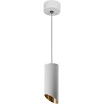 Потолочный светильник FERON ML1818 на подвесе MR16 35W 230V, белый, золото 55x125, 48040 (артикул 21713608) – фото 1