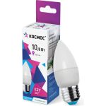 Светодиодная лампа КОСМОС LED 10.5Вт Свеча 220В E27 6500К LkecLED10.5wCNE2765 (артикул 26660186) – фото 1