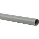 Гладкая труба EKF ПВХ жесткая d25 мм (2 м) серая EKF-Plast trg-25-2m (артикул 25561131) – фото 1