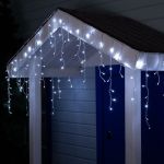 Бахрома Luazon ECO IP44, Ш4м, В0.6м, Н.Б. LED-180-220V, 8 режимов, белый 2361677 (артикул 19581804) – фото 1