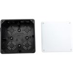 Распаечная коробка Navigator 93 763 nss-db-sw-100-100-50-bl скрытого монтажа с крышкой 93763 (артикул 23787981) – фото 1
