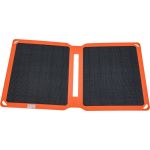 Солнечная влагозащищенная батарея TopOn 10w usb 5v 2a, ip67, складная на 2 секции TOP-SOLAR-10 (артикул 23948775) – фото 1