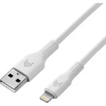 Зарядный кабель ROCKET Flex USB-A,Lightning 1м, оплетка TPE RDC507WH01FL-AL (артикул 28947980) – фото 1