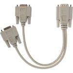 Разветвитель штекер REXANT VGA - VGA 2 гнезда провод 17-6834 (артикул 22221657) – фото 1