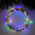 Гирлянда-нить Luazon ROSA, IP20, 20 м, Н.С. LED-200-12V, БП в комплекте, фиксинг, мульти 5198368 (артикул 19293540) – фото 1