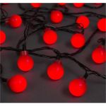 Нить Luazon DCR 5 м, с насадками Шарики Красные, IP20, Н.Т. LED-30-220V, 8 режимов, красный 3590711 (артикул 19578138) – фото 1