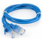 Патч-корд Гарнизон CCA light UTP кат.5e, 1м, литой, многожильный (синий), PC-UTP-5e-1-B (артикул 25134183) – фото 1