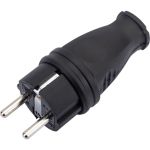 Разборная вилка General Lighting Systems GRV-P-16-R-G-B-IP44, 16А, круглая, с заземлением, черная, IP44, 1/20/200 470517 (артикул 28854608) – фото 1