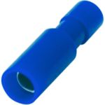Штекерный разъем REXANT полностью изолированный гнездо 4 мм 1.5-2.5 кв.мм, синий, 100шт 08-0271 (артикул 16252322) – фото 1
