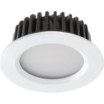 Встраиваемый светильник NOVOTECH светодиодный пластик LED 10W DRUM 357907 (артикул 17683685) – фото 1