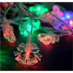 Нить Luazon DCR 5 м, с насадками Два колокольчика, IP20, Н.С. LED-20-220V, моргает, мульти 1080397 (артикул 19572306) – фото 1