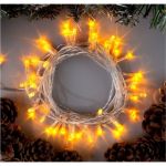 Нить Luazon ECO IP20, 5 м, Н.С. LED-50-220V, 8 режимов, желтый 3556760 (артикул 19565706) – фото 1
