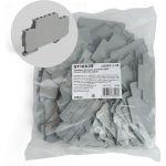 Торцевая заглушка для ЗНИ LD555 STEKKER 2,5 мм2 (JXB 2,5), серый LD563-1-25 39989 (артикул 24982779) – фото 1