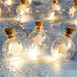 Нить Luazon DCR 1.6 м, с насадками Елочные шары 2 см, IP20, Н.С. LED-15, АА*2, теплый белый 5864408 (артикул 19565484) – фото 1