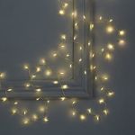 Гирлянда-нить Luazon ROSA Мишура, IP20, 2 м, Н.С. LED-100-5V, USB, фиксинг, теплый белый 5198403 (артикул 19295208) – фото 1