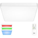 Светильник с пультом Citilux Купер LED RGB Белый CL724K105G0 (артикул 26032235) – фото 1