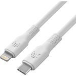 Зарядный кабель ROCKET Flex USB-C,Lightning 1 м, оплетка TPE RDC510WH01FL-CL (артикул 28947566) – фото 1