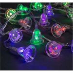 Гирлянда-нить Luazon DCR, 5 м, колокольчики, IP20, Н.С. LED-20-220V, мигание, мультиколор 541537 (артикул 19297482) – фото 1