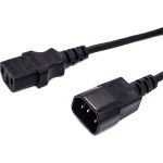 Кабель питания Filum с13-c14, 3x0.5мм?, 220в, 6a, чёрный, 1.8м FL-PC6-C13-C14-1.8M (артикул 27664836) – фото 1