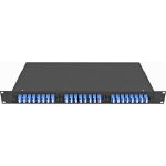 Оптический стоечный кросс TopLAN 19, одномодовый, укомплектованный, КРС-Top-1U-48LC/U-OS2-BK (артикул 16429228) – фото 1