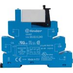 Интерфейсный модуль реле Finder 2 CO конт. 8а, = 240в Ac/Dc, винт. зажимы, 385202400060 (артикул 18577207) – фото 1