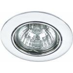 Встраиваемый поворотный спот POWERLIGHT GU5,3x50W хром, алюм.литье 6028/1-4CH (артикул 26510078) – фото 1