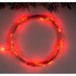 Нить Luazon ROSA IP20, 5 м, Н.С. LED1608-50-4.5V, АА*3, 2 режима, красный 5198311 (артикул 19565100) – фото 1