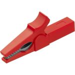 Зажим ОНЛАЙТ 90 186 oac-15a-55-r10 (крокодил, красный, 15 а, упаковка 10шт) 90186 (артикул 25075629) – фото 1