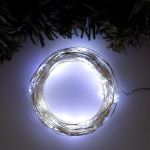 Гирлянда-нить Luazon ROSA, IP20, 10 м, Н.С. LED-100-12V, БП в комплекте, мерцание, белый 5198361 (артикул 19293456) – фото 1