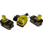 Набор Ryobi ONE+ RC18120-250 5133003364 аккумулятор (18 В; 5.0 А*ч; Li-Ion) 2 шт.&nbsp;и зарядное устройство RC18120 (артикул 15643676) – фото 1