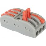 Универсальная клемма General Lighting Systems GTER5-03 монтажная, 3-проводная, двусторонняя 800485 (артикул 21532918) – фото 1