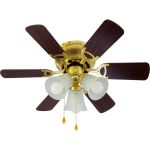Люстра вентилятор DREAMFAN fast satin brass 76 54075DFN (артикул 27736764) – фото 1