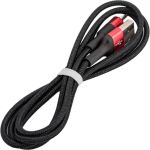 Кабель USB 2.0 Hoco X26, AM/microBM, черно-красный, 1м 6957531080220 (артикул 19967782) – фото 1