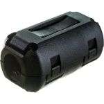Ферритовый фильтр LANMASTER на шнур питания 3х1.5 мм2 с защелкой, черный LAN-FF-1.50-BK (артикул 18354931) – фото 1
