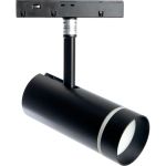 Светодиодный магнитный светильник FERON MGN304 трековый низковольтный, 10W, 800 Lm, 4000К, 90 градусов, черный 41951 (артикул 21326374) – фото 1