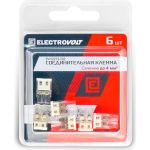 Компактная 2-проводная клемма ELECTROVOLT 2273-202 6 штук/упаковка EV-Y2273-202_6 (артикул 23544045) – фото 1
