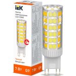 Светодиодная лампа IEK corn капсула 7вт 230в 3000к керамика g9 LLE-CORN-7-230-30-G9 (артикул 27057002) – фото 1