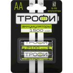 Батарейки Трофи HR6-2BL 1500mAh Б0019500 (артикул 16133223) – фото 1
